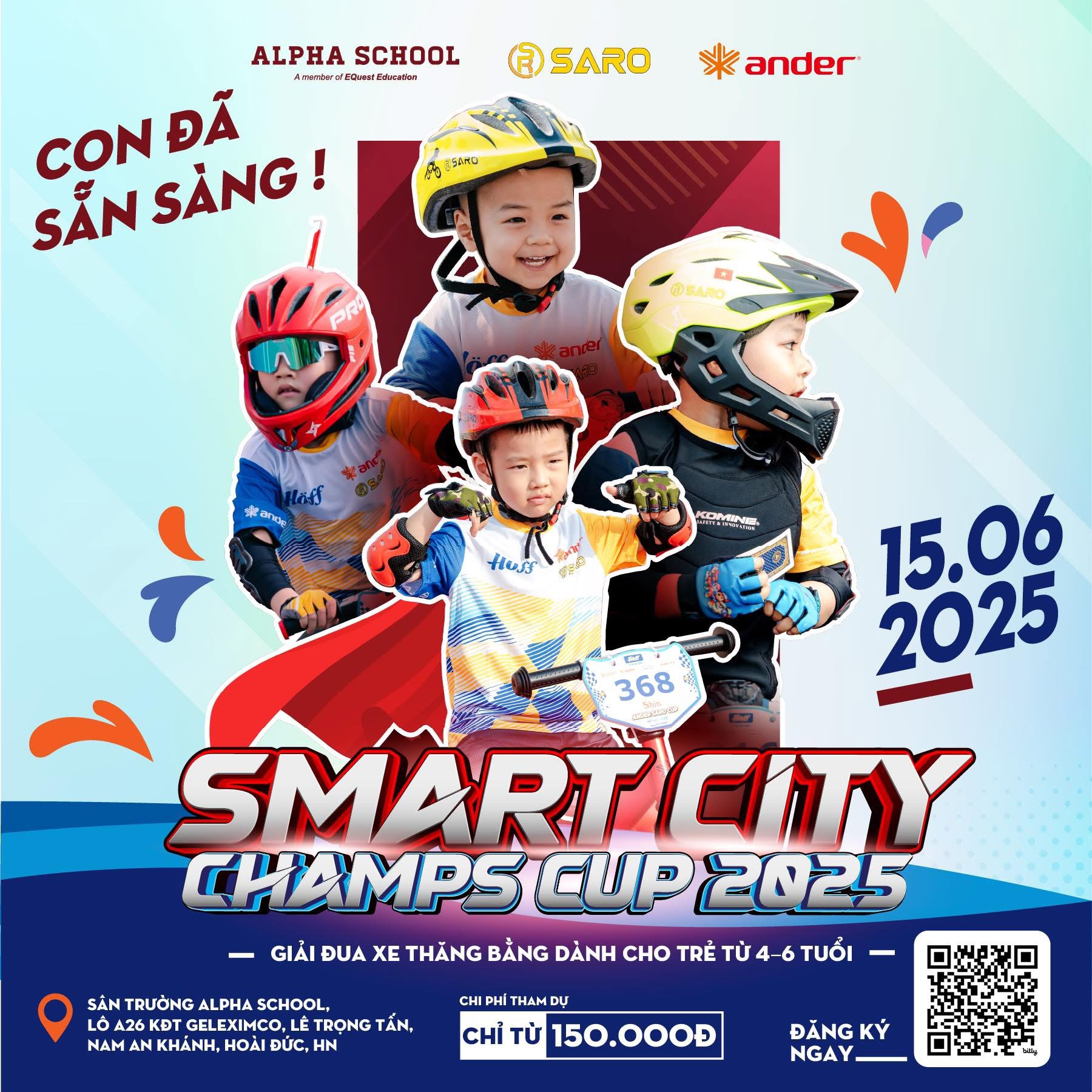🏆GIẢI ĐUA XE THĂNG BẰNG SMART CITY CHAMPS CUP 2025 🏆